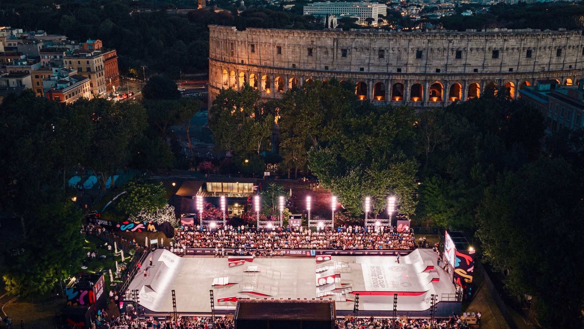 World Skate Tour @ Colosseum Rome
