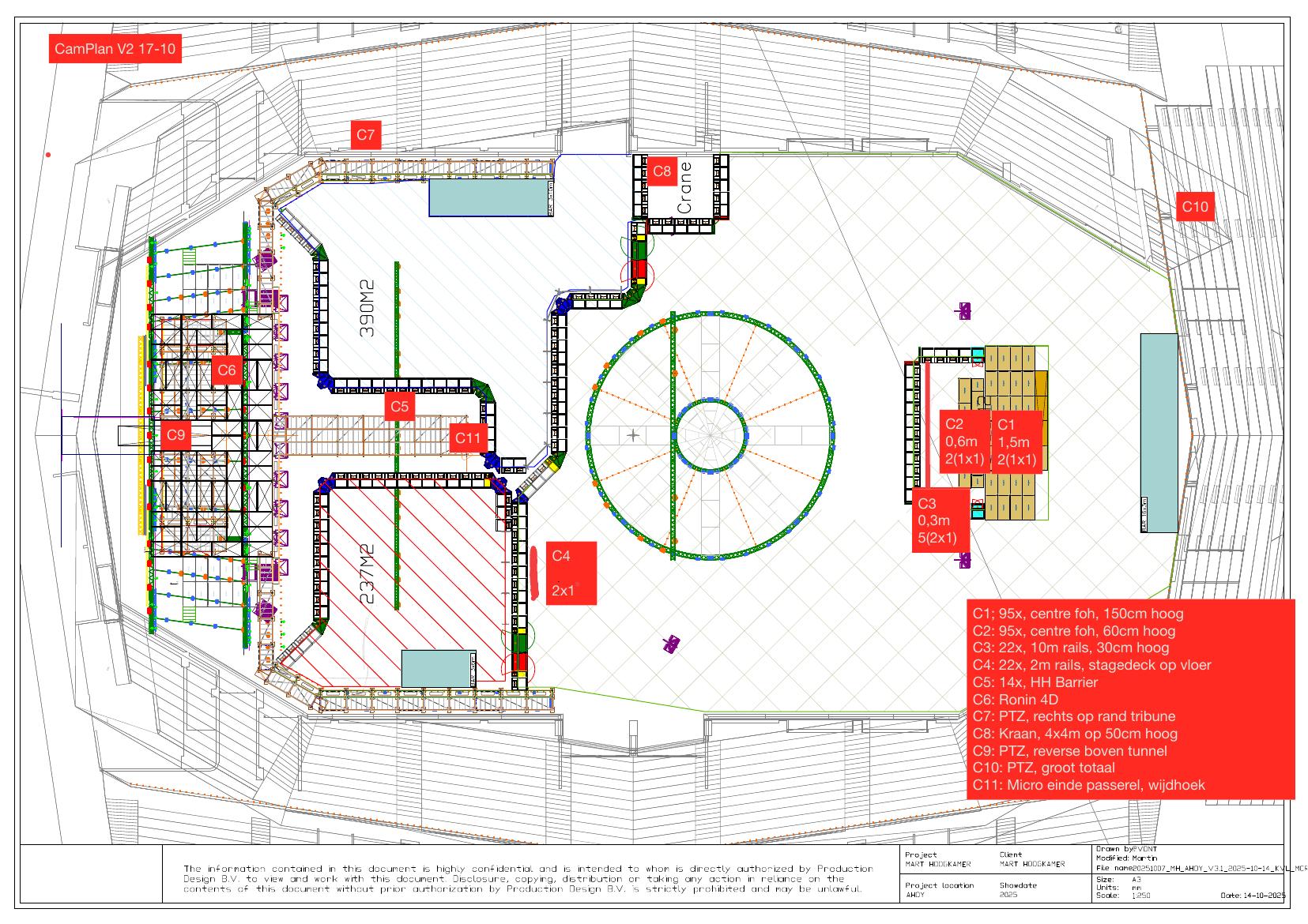 Camera plan — arena production, V2